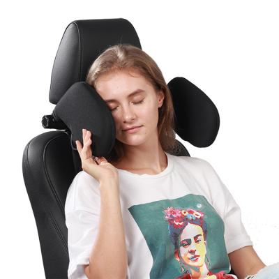 China Business/Luxury ABS Plastic Custom Head Neck Pillow Car Seat Cover Pillow Car Headrest Stylish Pillow for sale