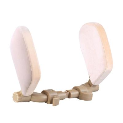 China Business / Luxury Beige Head Pillow Car Seat Cushion Neck Support Pillow Interior Car Headrest Pillow for sale