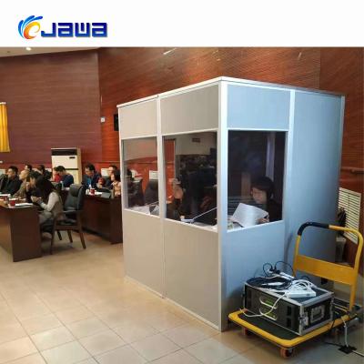 China High End Professional Translation Translator Device Interpreter Booth Intepretation Equipment Translation Console for sale