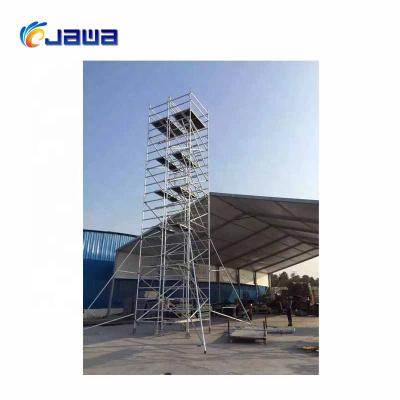 China Light weight outside aluminum frame scaffolding for sale