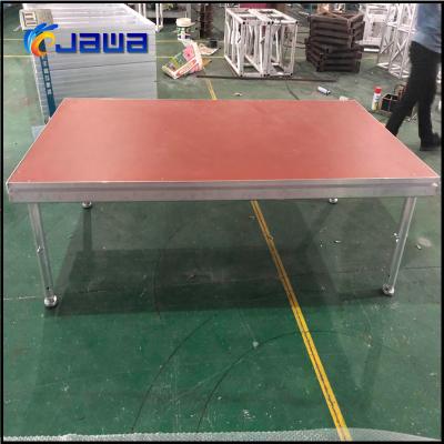 China Aluminum Portable Exihibition Fitting Stage For Outdoor Events for sale