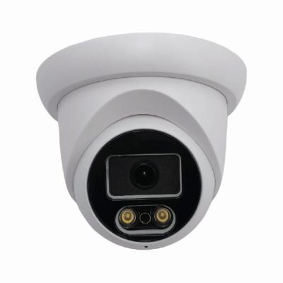 China NIGHT VISION 5MP Turret Eyeball Camera Warm Light Colorvu Full Color Day and Night vision CCTV Dome Camera HIK NVR Compatible IP POE Camera for sale