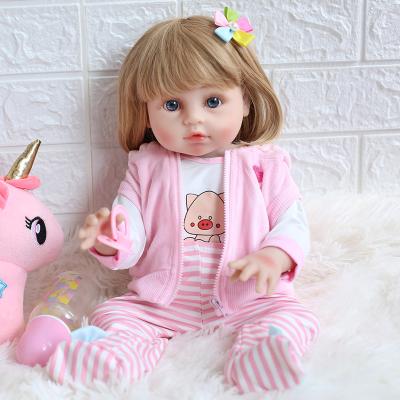 China DIY TOY Silicone Cute Soft bebe reborn toy boneca reborn dolls reborn de bebe for girls DIY for sale