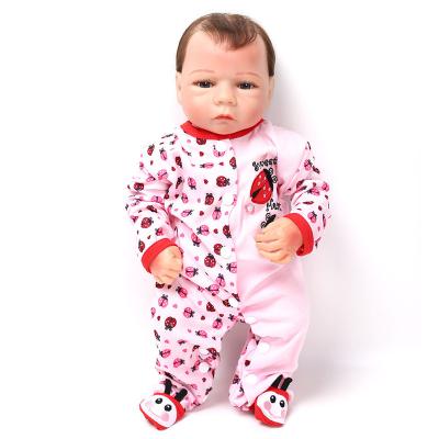 China Wholesale Changeable Dressing Body Silicone Doll Full 22 Inch Vinyl Doll Realistic Reborn Baby - Doll That Look Like Real Babies for sale