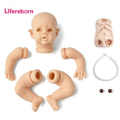 China High Quality Unpainted Diy Doll Kits Lifereborn Vinyl Silicone Empty Parts Molds Reborn Bebes Doll Kits for sale