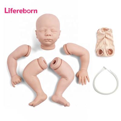 China Reborn Doll Accessories Toy Lifereborn Unpainted Blank Parts Vinyl Soft Realistic Soft Touch Kits For Kids for sale