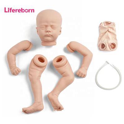 China Toy Lifereborn Realistic Soft Vinyl Soft Silicone Reborn Baby - DIY Doll Head Accessories Sleep Kit for sale