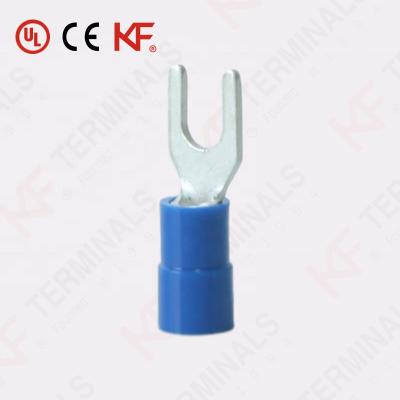 China Copper Best Selling 16-14 A.W.G. Crimp Spade Lug Nylon Insulated Single Connectors for sale