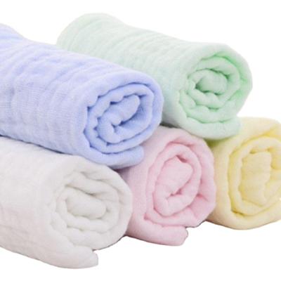 China Boyid Baby Muslin Viable Washcloths and Natural Organic Towels Cotton Hand Towel Washcloth for Sensitive Skin for sale