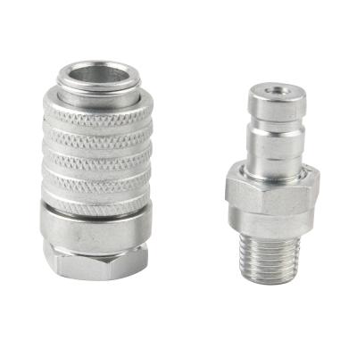 China Steel ISO 15171 SAE J 1502 Quick Connect Hydraulic Quick Release Coupling for sale