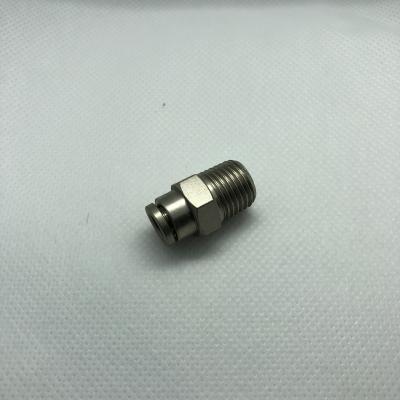 China Pressurized air ; low pressure fluids 3/8 NPT high pressure water hose stainless thrust fitted plumbing fitting for sale