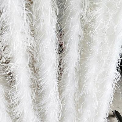 China The Best-selling Handcraft Handmade Factory Supply The Ostrich Feather Feather Boa High Quality White Feather Boa for sale