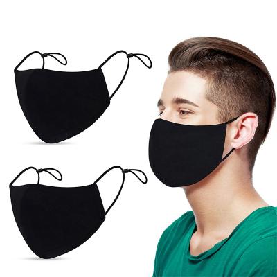 China Wholesale Fresh Black Cool Black Anti-Odor Reusable Reusable Reusable Anti-Dust Cotton Silver Cotton Anti-Dust Anti-Dust Facemask Washable Maskes for sale