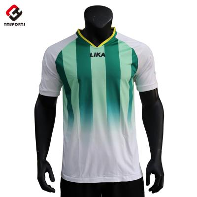 China Custom Made High Quality Quick Dry Sportswear Men's Polyester Football Trikot Uniform Tank Tops for sale