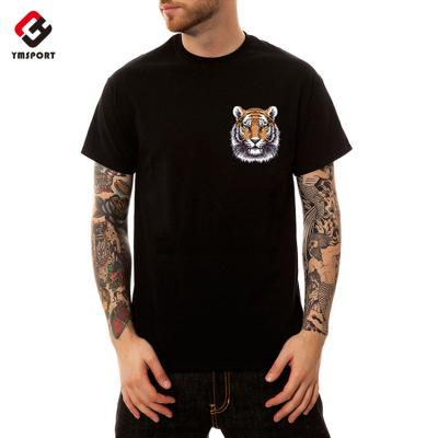 China DTG Anti Shrink Printing 100% Ring Spun Cotton Anti Shrink T Shirt Custom For Men for sale