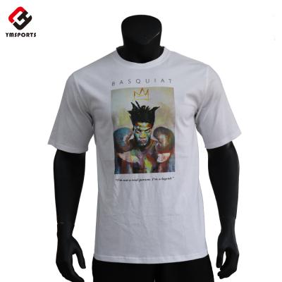 China Custom Made High Quality Anti-Shrink Anti-Shrink Oversized Cotton Or OEM Elastic Men's Pattern Printing DTG Fiber Personality Short Sleeve Cool T-Shirt for sale