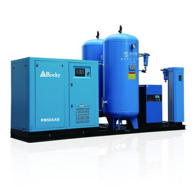 China Lubricated 50HP Screw Compressor Combined High Pressure Skid-mounted 16bar Inline Air Compressor for sale