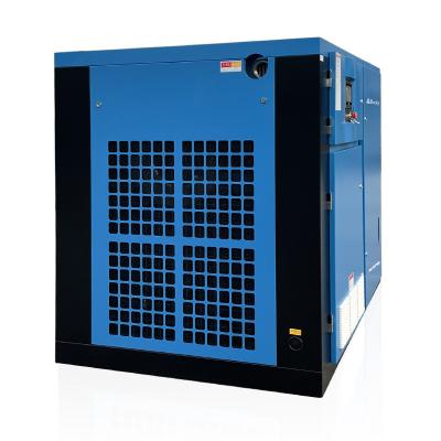 China High Tech Energy Saving Lubricated Two Stage Compressed Air Compressor 55kW 75hp Industrial Air Compressor for sale