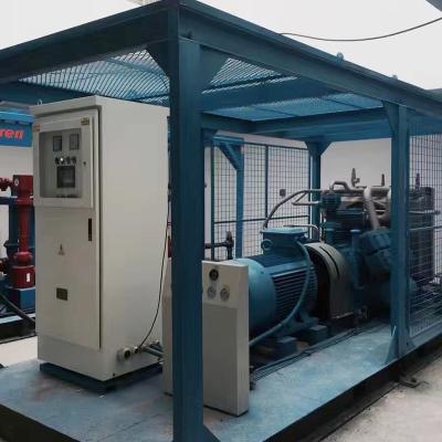 China Lubricated Electric Gas Compressor 300bar Stationary High Pressure Compressor For General Industrial Equipment for sale