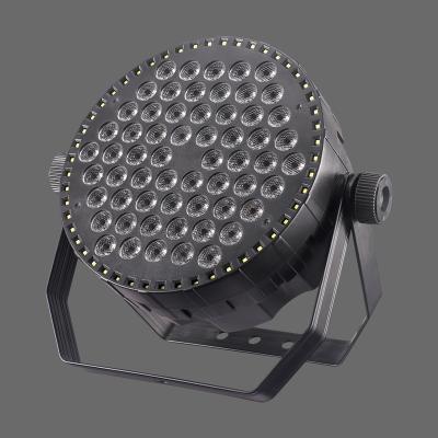 China Sports stadiums 60* 3W LED strobe par can light slim led par light rgb 3in1 dmx stage lighting for sale