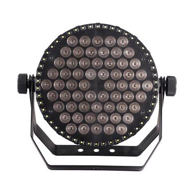 China Sports stadiums stage lighting wash effect 60*3W RGB 3in1 professional thin disco dmx dmx equipment LED par light for sale