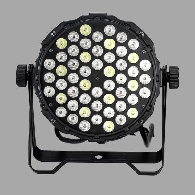 China Sports Stadiums DJ Disco Stage Equipment 54pcs 3W Indoor Thin Par Light for sale