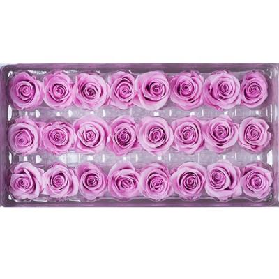 China Decorative Gift Flowers 2-3cm Rose Main Kunming Preserved Roses for sale