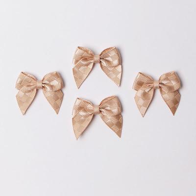 China Handmade Mini Satin Ribbon Bows For 200Pcs Hair Accessories Christmas Hangers Gift Craft Wedding Party Sewing DIY Decorations for sale