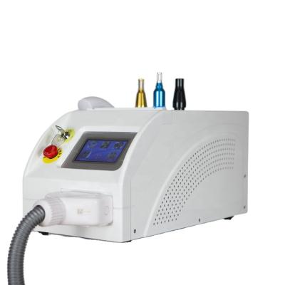 China Portable Sincoheren Mini Nd yag laser eyebrow removal tattoo removal carbon dye removal peeling laser beauty equipment for sale