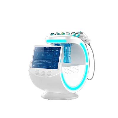 China Sincoheren Ice Blue Skin Wrinkle Analysis Skin Machine Combine Skin Analysis and Improvement 6 Handles for Skin Cleaning Tightening for sale