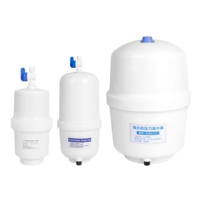 China Outdoor RO system 0.5G 1.5G 3.2G Plastic Reverse Osmosis Tank For Ro Water Purifier Reverse Osmosis for sale