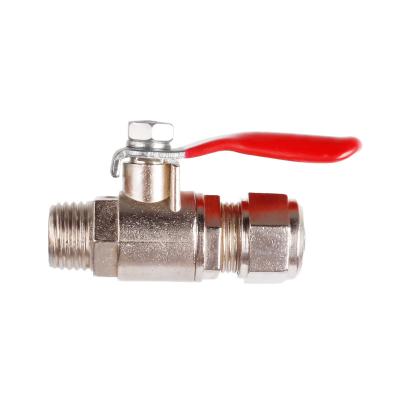 China Hotel MSQ 2 to 3 metal ball valve Use Water Filter Kitchen Accessories Ball Valve for sale