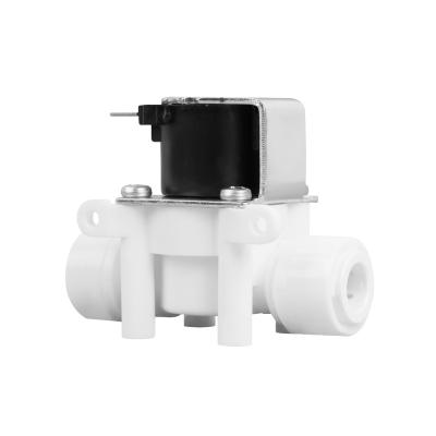 China Hotel MSQ Food Grade Plastic Ro Water Feed Valve Pneumatic Solenoid Valve Block For Water Dispenser for sale