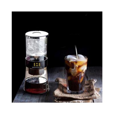 China Moyoco OEM/ODM Dropshipping Sustainable Household Portable Glass Cold Drip Brew Iced Coffee Maker for sale