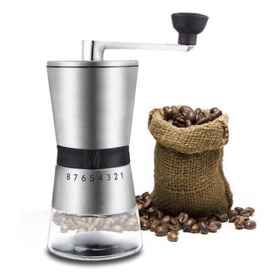 China 2021 Moyoco New Arrivals Amazon Top Seller Car Mini Portable Manual Coffee Grinder High Quality With 304 Stainless Steel Adjust for sale