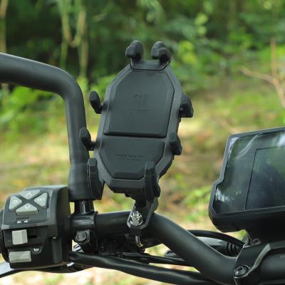 China Anti-slip shock absorption New Trending Low Price Universal Bike Phone Mount Holder Motorcycle Mount Motorcycle Cell Motorcycles Phone Holder for sale