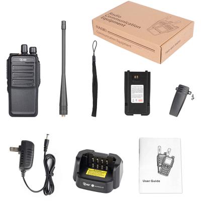 China Clone TD-V710 2 Way UHF Wireless VHF Long Range Security Handheld Radio Two Way Walkie Talkie for sale