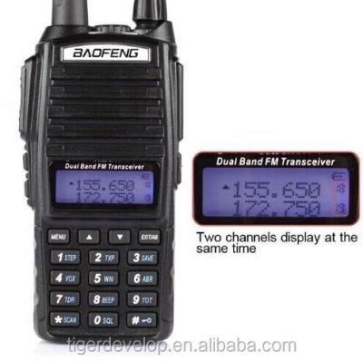 China px820 display dmr ht wireless dual band handheld digital radio UV-82 for sale