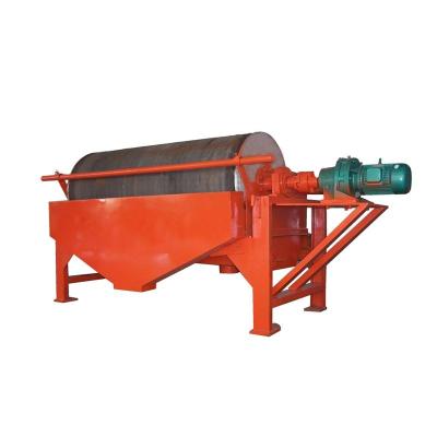 China Farms Mineral processing Medium Intensity Wet Drum Magnetic Separator for sale