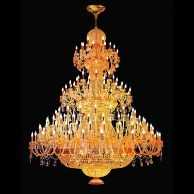 China Large Modern Maria Theresa Crystal Chandelier Luxury Crystal Pendant Lighting for Hotel Wedding Banquet Decoration for sale