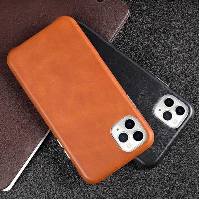 China Custom Luxury Handmade Genuine Leather Cases Shockproof Cell Phone Covers Shockproof For Iphone14 13 12 pro Max Accessories for sale