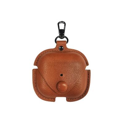 China For Earbuds 2021Hot Selling Custom Airpods Pro Case Leather Hardshell Leather IPod Case For Airpods3 2 Pro Handmade Small Storage Bag for sale