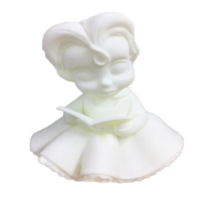 China China Design Candy Custom White Custom Size Resin Sculpture Toy Figure Ornaments Prototype Colorful Art Craft Good Quality Small for sale