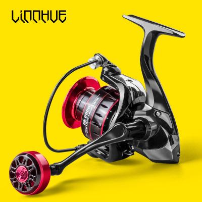 China LINNHEU Fishing Reel HK500 800 1000-7000 8kg Max Drag 5.2:1High Speed ​​Saltwater Carp Reel For Bass Spinning Reel 0.06-0.09CBM for sale