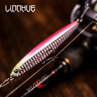 China Reinforced Composite Material Pencil Minnow Lure 10g 14g 18g 24g 81mm 102mm Sinking Pencil Fishing Lure Wobblers Hard Bait Fishing Lure Building Artificial for sale