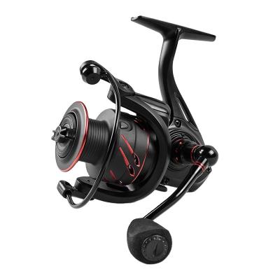 China LINNHUE Hot Wholesale 0.18/200 Max Drag 10Kg Power Reel Carp Fishing Smooth Spinning Reel 5.0:1 Reel GS2000-7000 Metal Handle Reel for sale