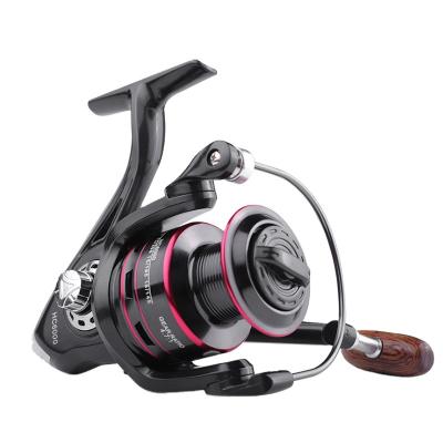 China LINNHUE Fishing Reel HC500-7000 Metal Spool 5.2:1 Drag Reel 8KG Carp Saltwater High Speed ​​Spinning Reel Fishing HC500-7000 for sale