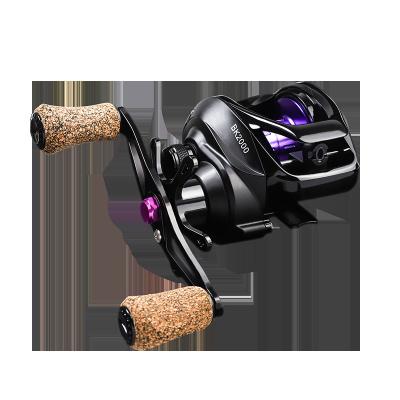 China LINNHUE Fishing Reel BK2000 Baitcasting Reel 7.2:1 Speed ​​Ratio 5.5KG Max Drag Fresh /Salt Water Magnetic System Left Right BK for sale