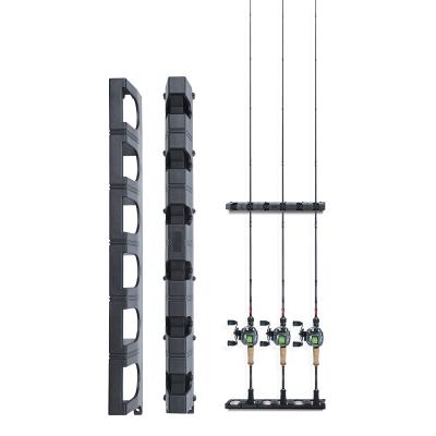 China LINNHUE 6-Rod Holder Fishing Tackle 0007216 Rod Holder Display Rack Organizer Support Mount Fishing Rod Bracket for sale