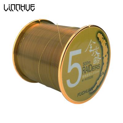 China Line LINNHUE 500M Nylon Fishing Line 10-42LB Durable Monofilament Japan Carp Fishing Sink Material Freshwater Accessories 3color Remote Possibility for sale